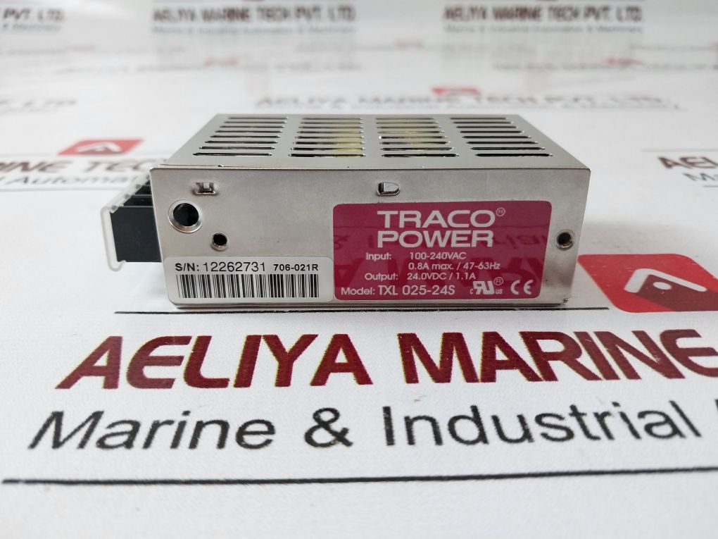 Traco Txl 025-24S Power Supply 24Vdc