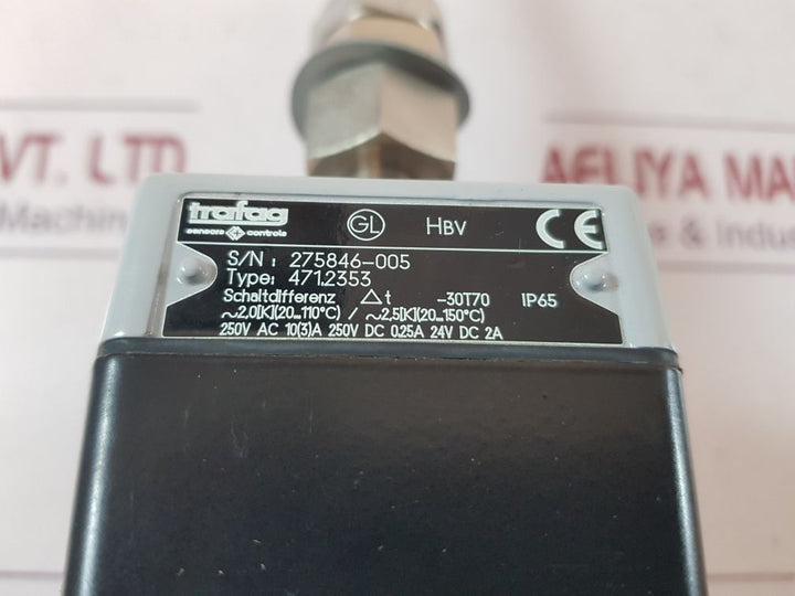 Trafag 471.2353 pressure switch temperature thermostat