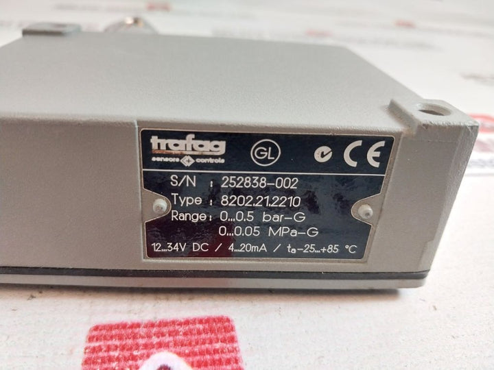 Trafag 8202.21.2210 Pressure Transmitter 0-0.5 Bar-g