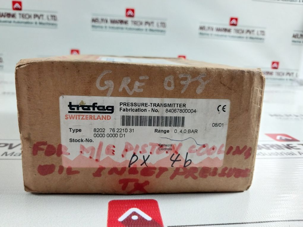 Trafag 8202.76.2210 Pressure Transmitter