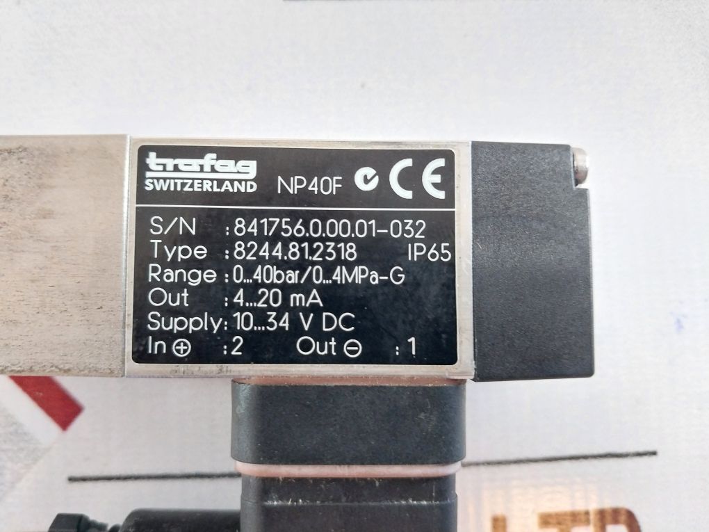 Trafag 8244.81.2318 Pressure Transmitter