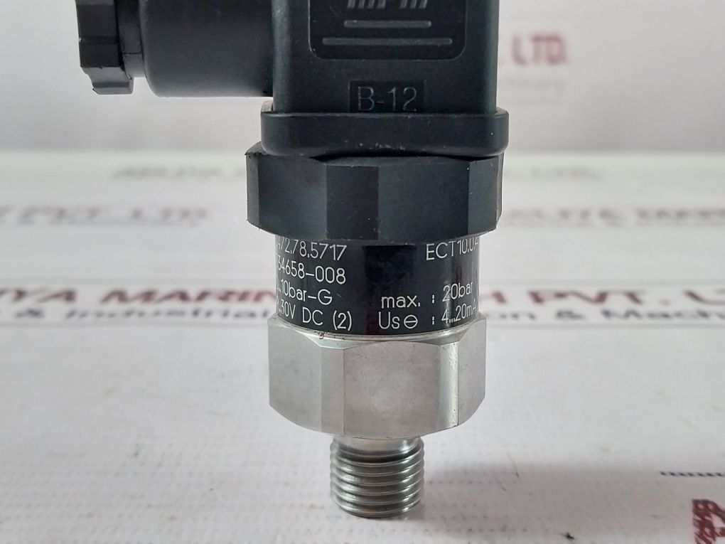 Trafag 8472.78.5717 Pressure Transmitter Sensor 4-20Ma