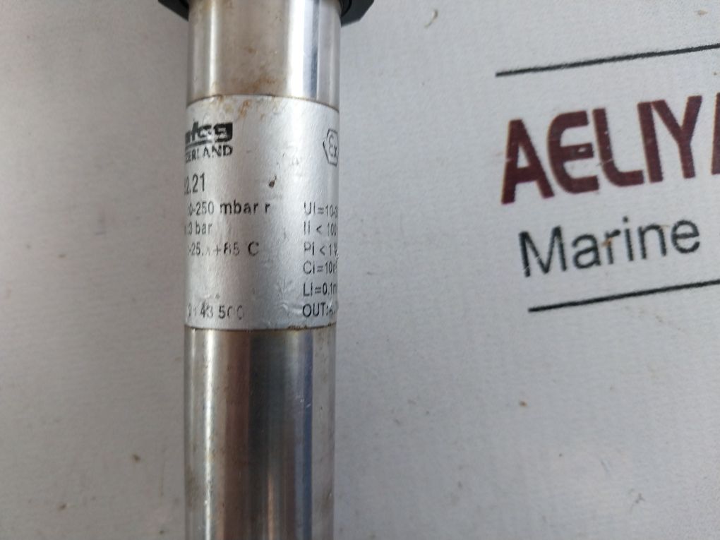 Trafag 8852.21 Sensor Control Pressure Transmitter