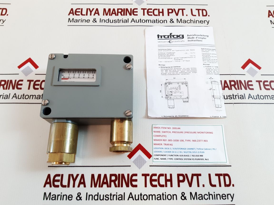 Trafag 900.2377.903 pressure switch