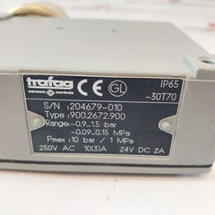 Trafag 900.2672.900 Pressure Switch