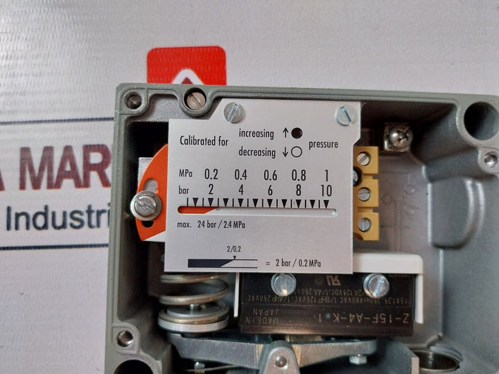 Trafag 904.2378.905 Pressure Switch 1-10 Bar