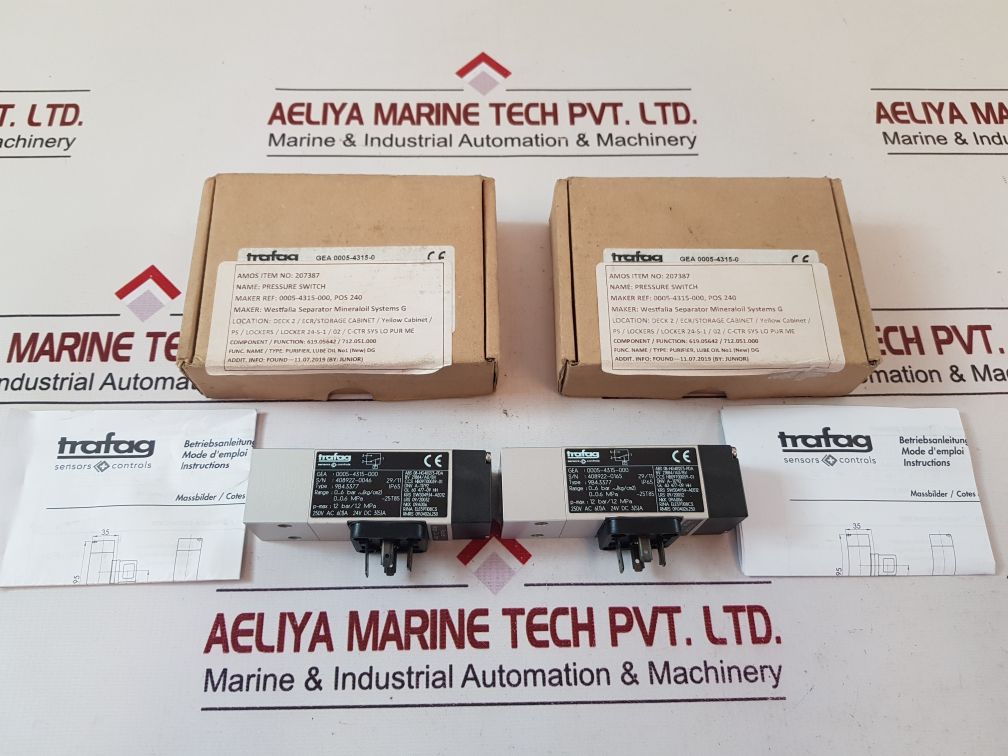 Trafag Picostat 9B4.3377 Pressure Switch
