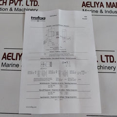 Trafag 9M0.2079 Pressure Switch