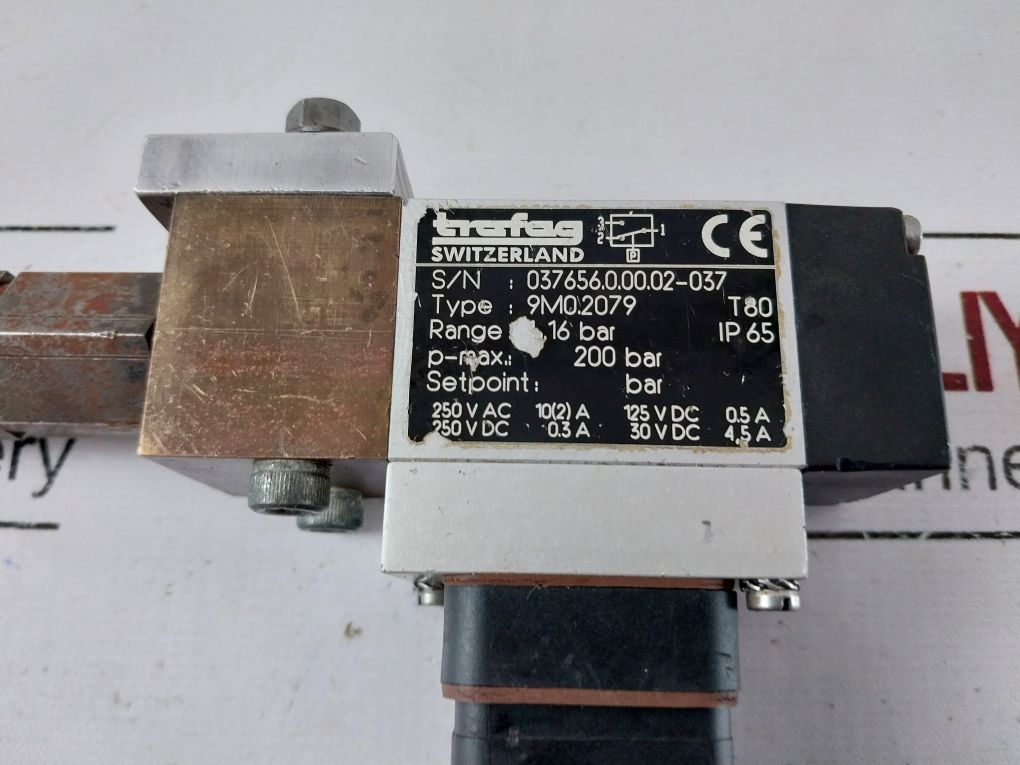 Trafag 9M0.2079 Pressure Switch 1…16 Bar