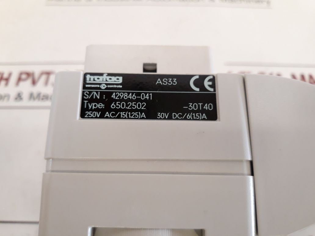 Trafag As33 Thermostat 650 2502 402 19