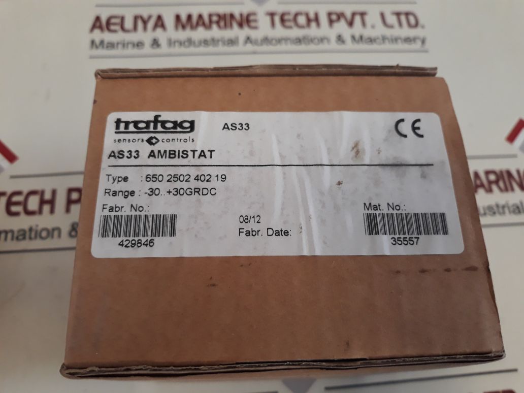 Trafag As33 Thermostat 650 2502 402 19