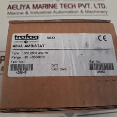 Trafag As33 Thermostat 650 2502 402 19