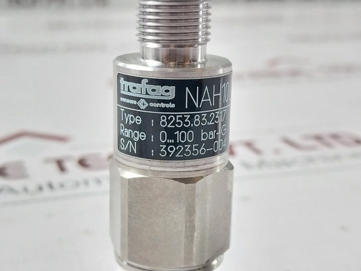 Trafag Nah100.0A Pressure Transmitter 8253.83.2317 0…100 Bar-g