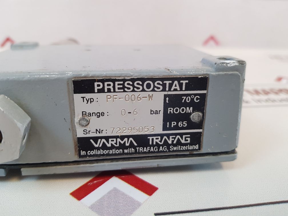 Trafag Pf-006-w Pressure Switch