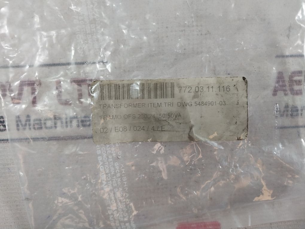 Tramo-etv Ofs-50 Transformer