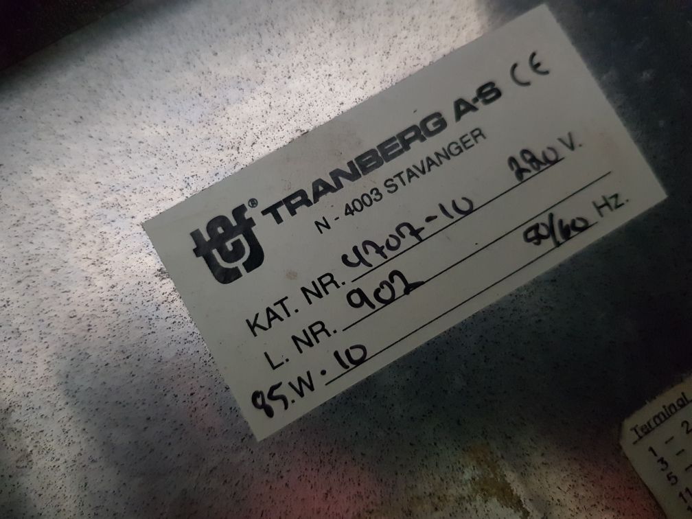 Tranberg 4707-10 50/60Hz