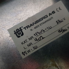 Tranberg 4707-10 50/60Hz