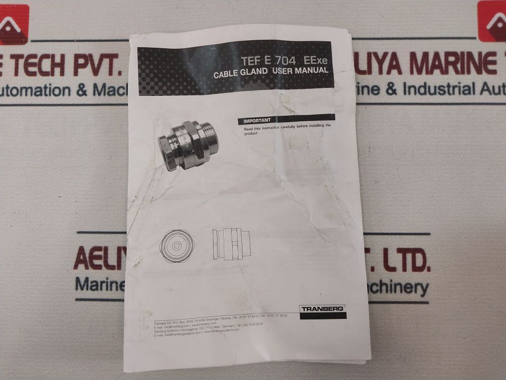 Tranberg Tef 2430 Led Max 10,5W Obstruction Light Zone 254Vac 50/60Hz