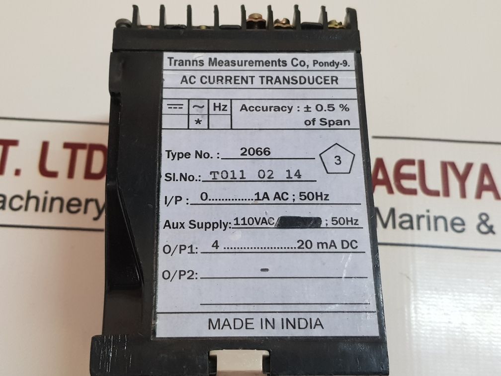Tranns Measurements 2066 Ac Current Transducer