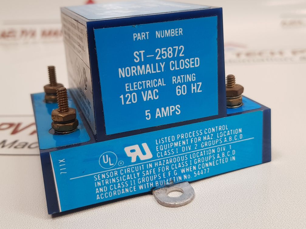 Transamerica Delaval St-25872 Gems Sensor Switch