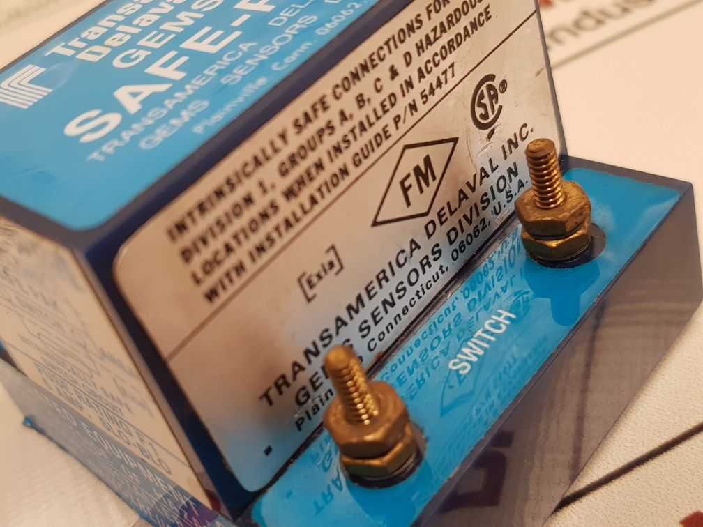 Transamerica Delaval St-25872 Gems Sensor Switch