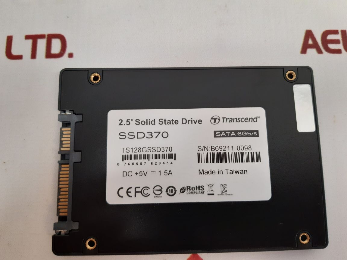 Transcend Ssd370 2.5” Solid State Drive