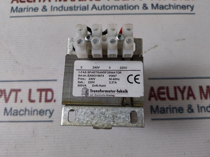 Transformator-teknik Eano15674 Transformer 500Va