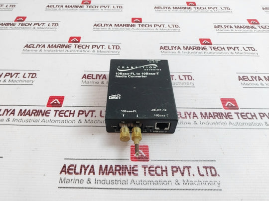 Transition Networks J/E-cf-02 Media Converter 12Vdc