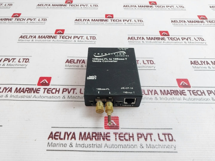 Transition Networks J/E-cf-02 Media Converter 12Vdc