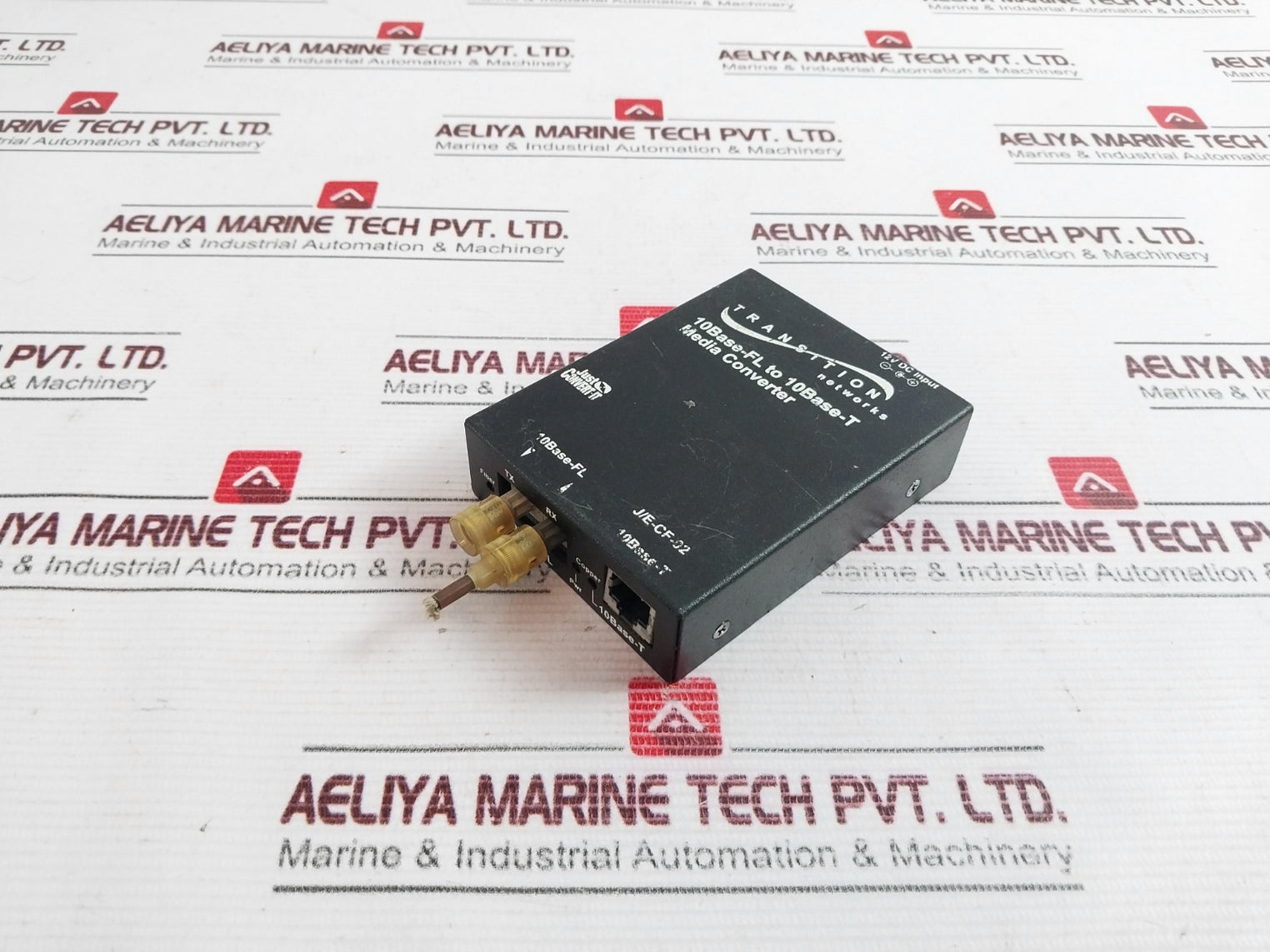 Transition Networks J/E-cf-02 Media Converter 12Vdc