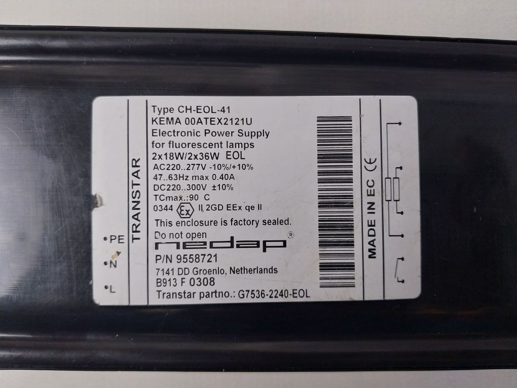 Transtar Ch-eol-41 Electronic Power Supply 9558721 