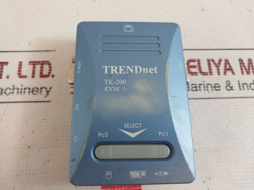 Trendnet Tk-200 Kvm Switch 500Ma Dc 9V