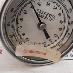 Trends Cr3011H Bimetal Thermometer 1/2" Npt