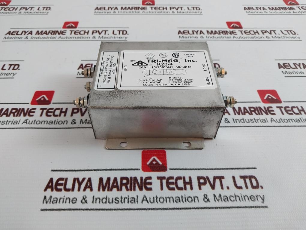 Tri-mag K20-4 High Current Amplifier 20A 115/250Vac 50/60Hz