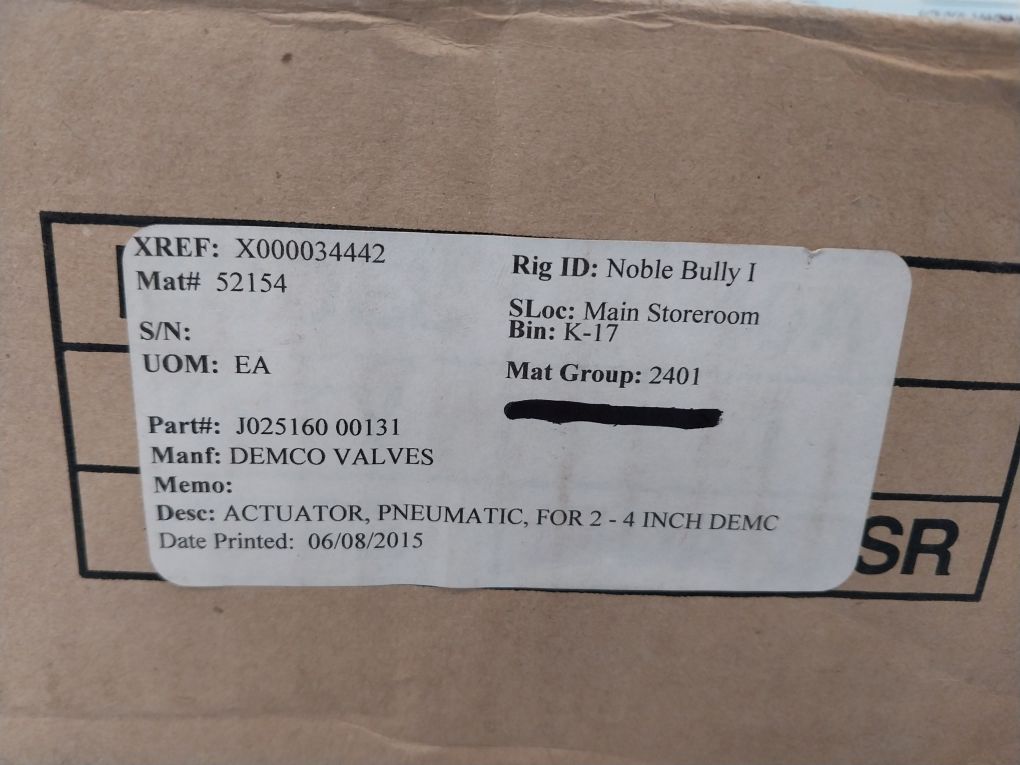 Triac Controls 2D40Da Pneumatic Actuator J025160-00131