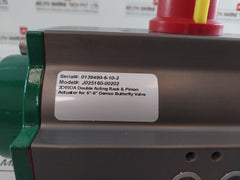 Triac Controls 2D80Da Air Pneumatic Actuator J025160-00202