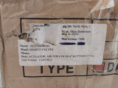 Triac Controls 2D80Da Air Pneumatic Actuator J025160-00202