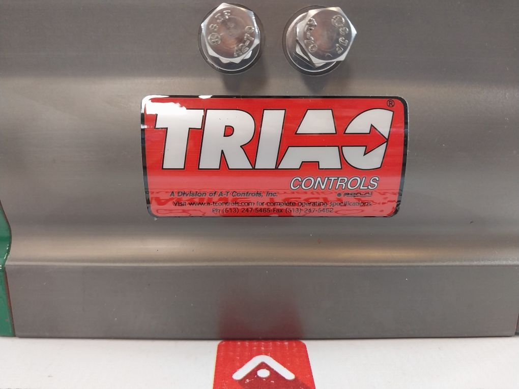 Triac Controls 2D80Da Air Pneumatic Actuator J025160-00202