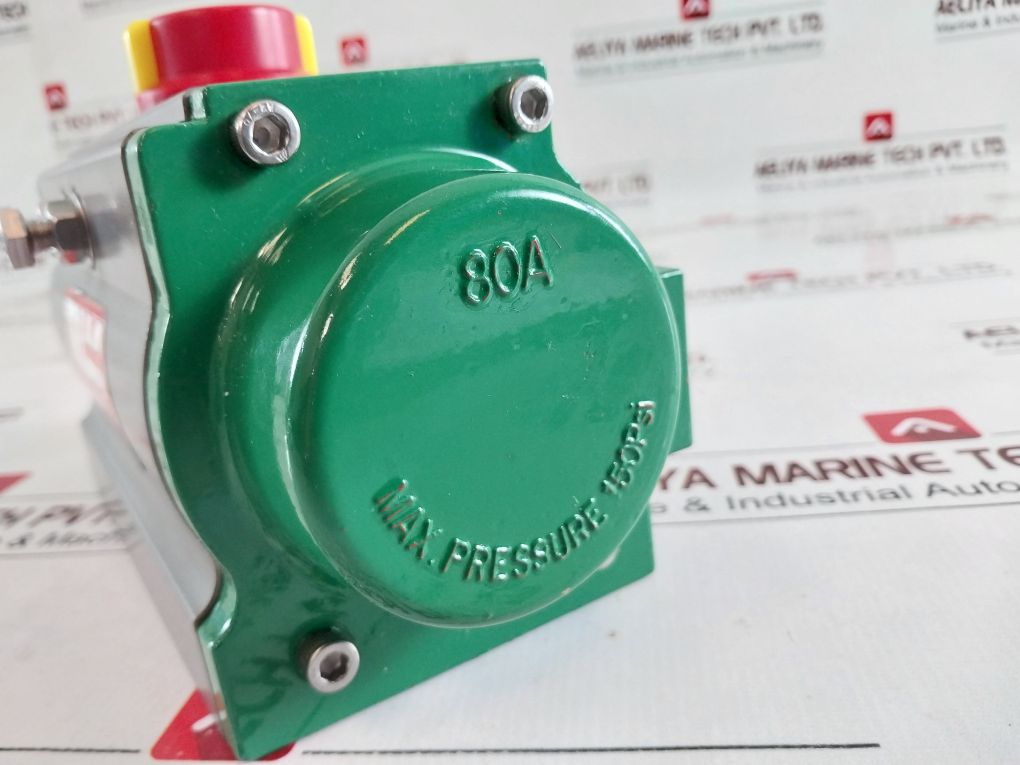 Triac Controls 2D80Da Air Pneumatic Actuator J025160-00202