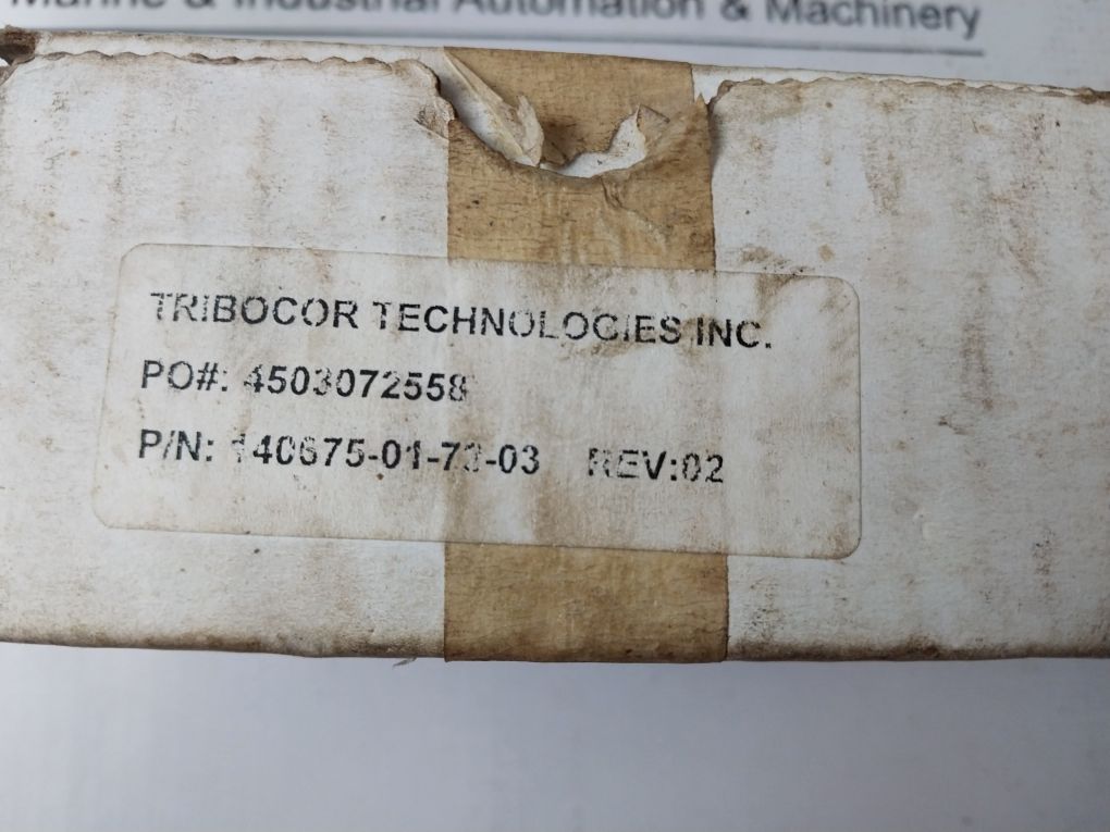 Tribocor 140675-01-72-03 Rev: 02 Valve Seat Hrb: 97.0