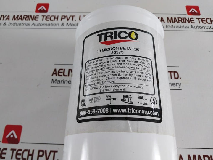 Trico 36973 Hydraulic Filter 10 Micron Beta 200