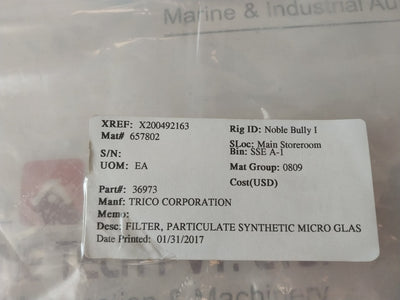 Trico 36973 Filter Element