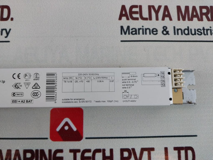 Tridonic Pc 1X18 T8 Pro Ip