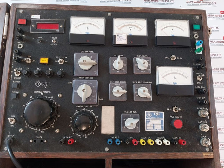 Triel Tr-51 Relay Calibration Box 120/220Vac 10A