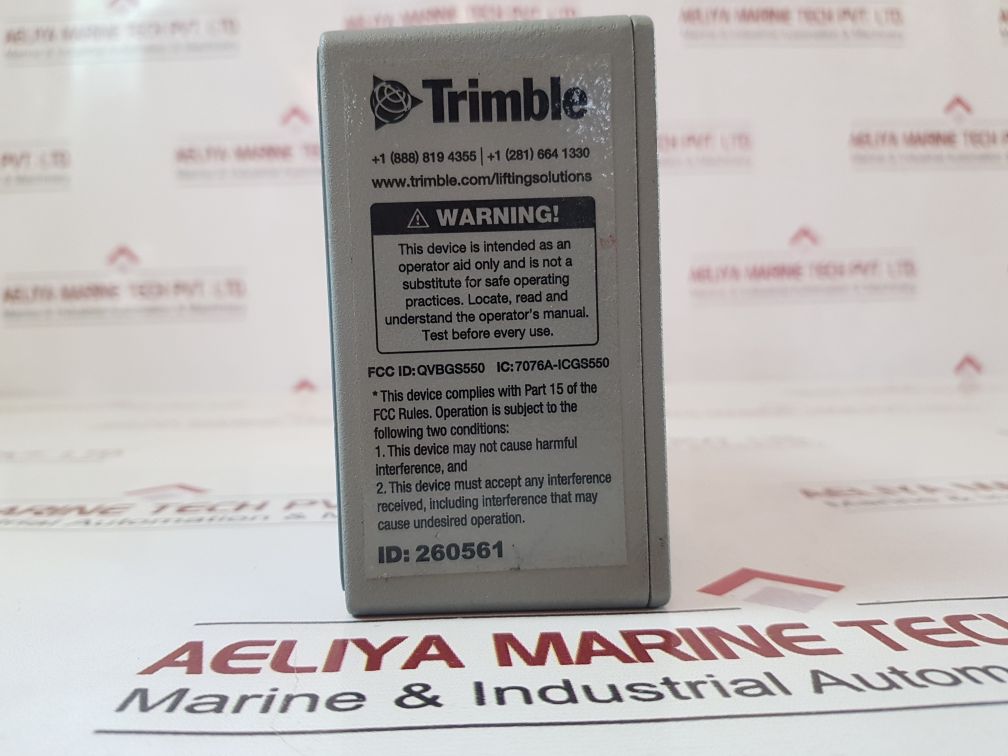 Trimble Gs550 Wireless Display Load Indicator
