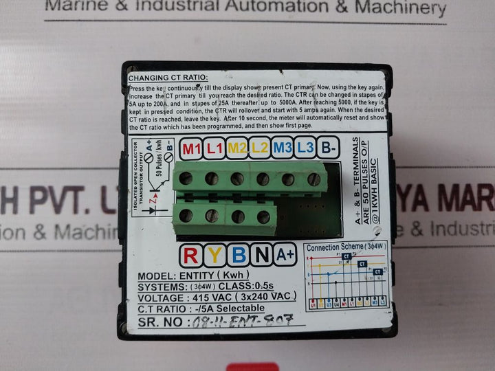 Trinity Entity (Kwh) Digital Energy Meter