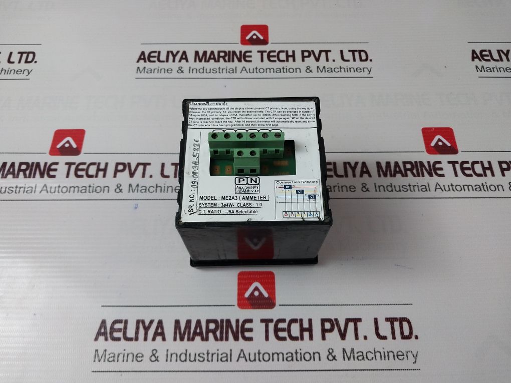 Trinity Me2A3 Three Phase Digital Ammeter