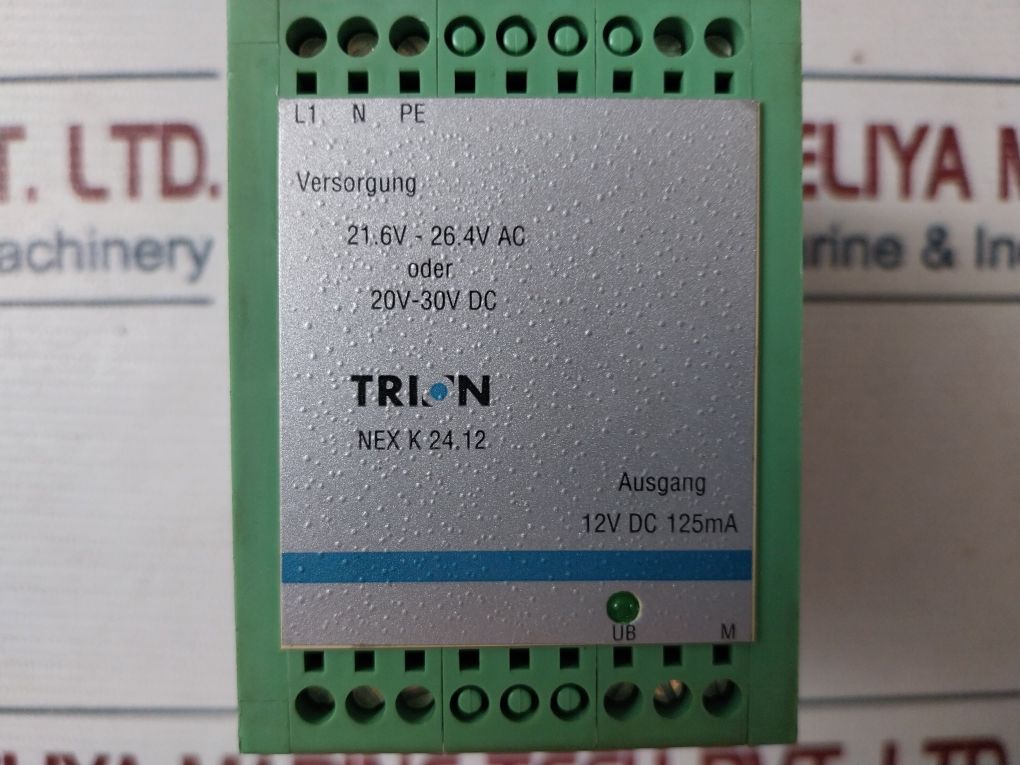 Trion Nex K 24.12 Power Supply Interface 12V Dc 125Ma