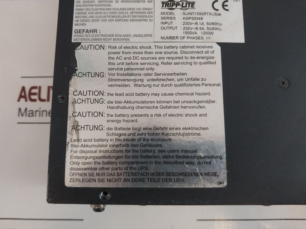 Tripp Lite Suint1500Rtxl2Ua