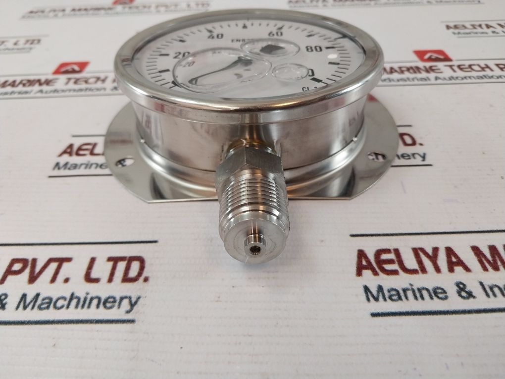 Triton Evac En837-1 Pressure Gauge 0-100 Bar